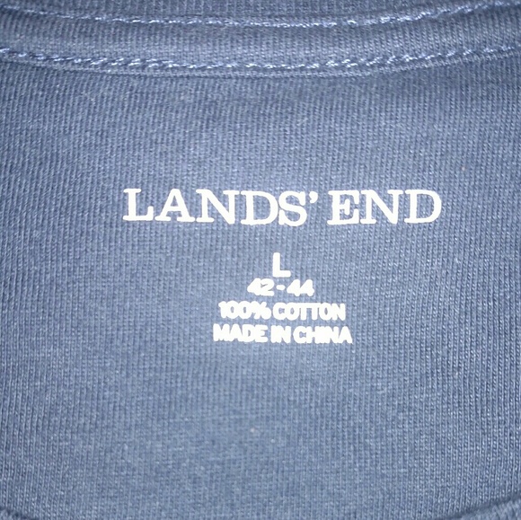 Mens Lands End long sleeve - Picture 2 of 2
